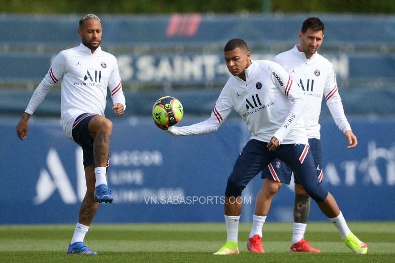 Bộ ba siêu sao của PSG. (Ảnh: France 24)