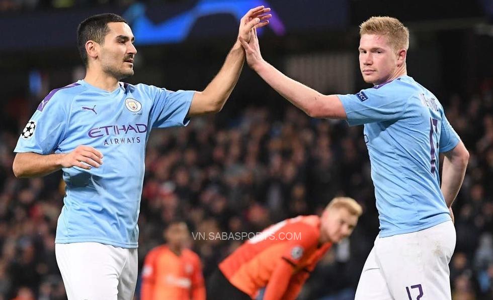 Bruyne và Gündoğan có thể linh hoạt đổi vai trò cho nhau cực kỳ biến hóa