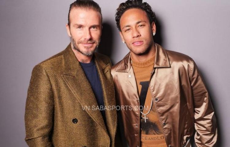 Beckham và Neymar đều kiếm được rất nhiều tiền từ lĩnh vực thời trang