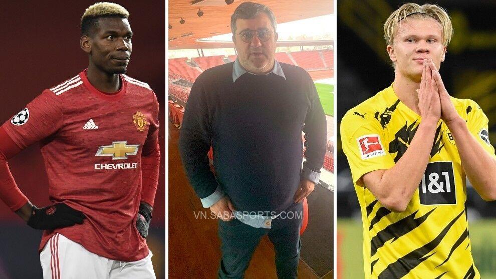 Những siêu sao đắt giá nhất được đại diện bởi Raiola: Pogba chỉ đứng hạng 4!