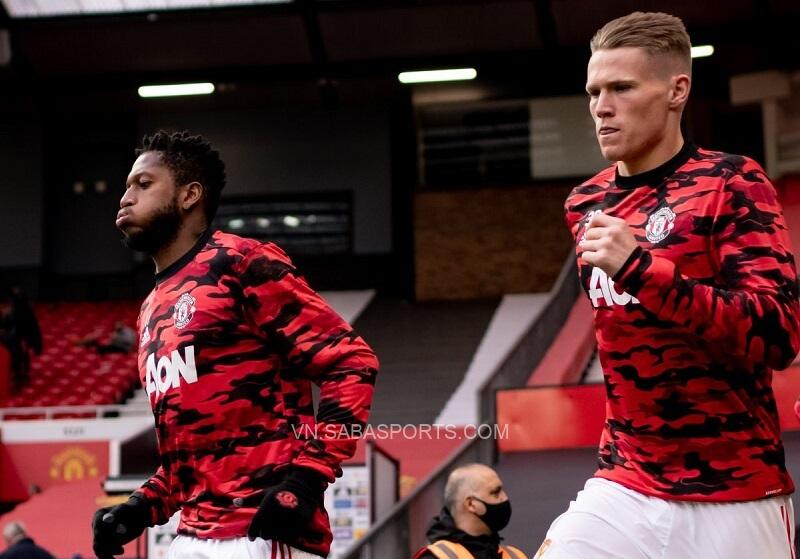 Fred và McTominay chiếm được cảm tình từ Ole. (Ảnh: Manchester Evening News)