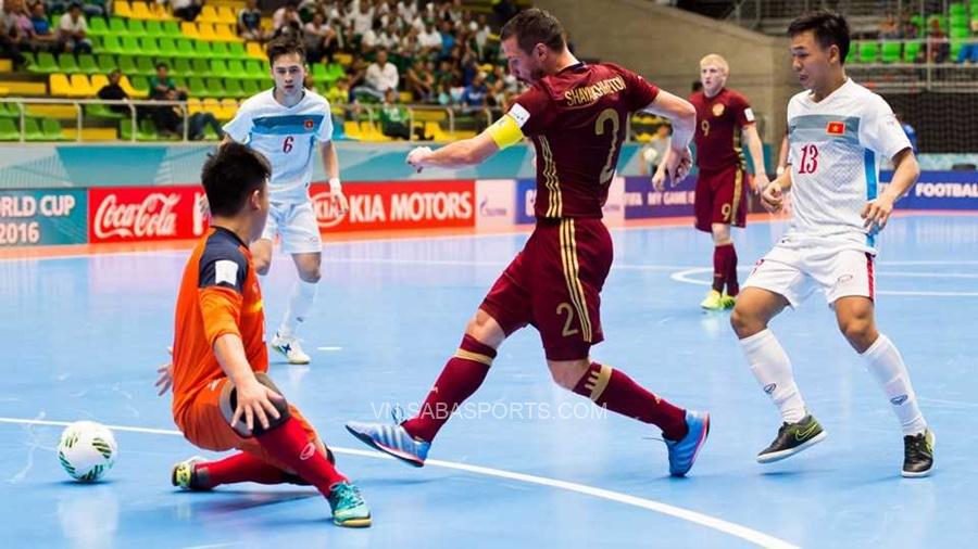 Sức mạnh tuyển futsal Nga - đối thủ của Việt Nam tại vòng 1/8