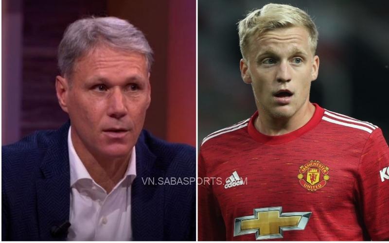 Van Basten cho rằng Van de Beek đã sai lầm khi đến MU