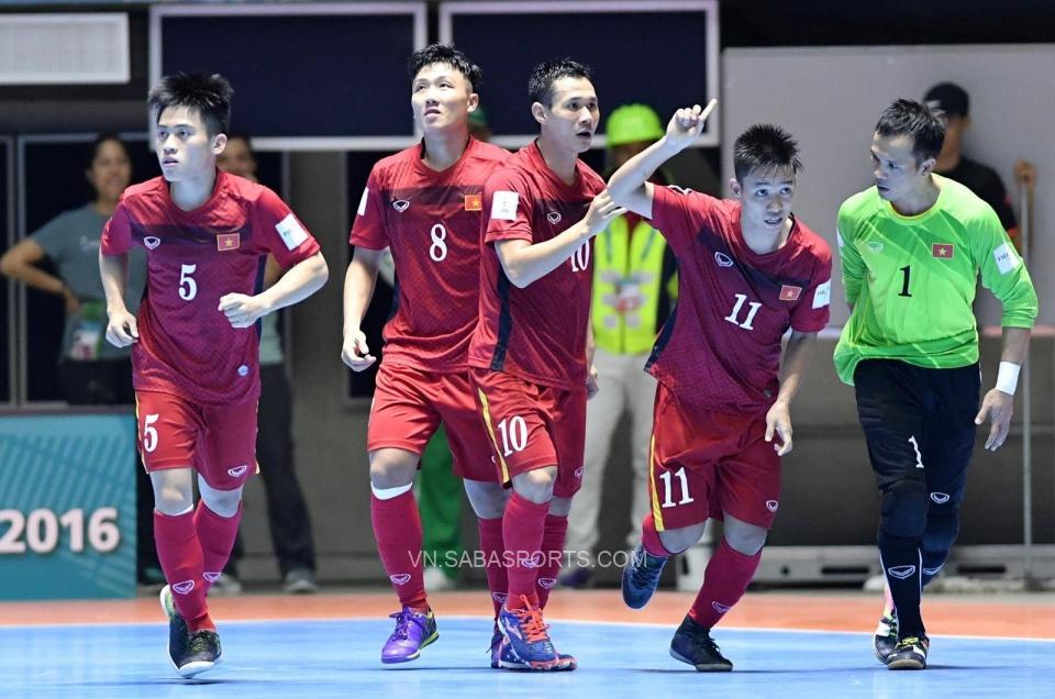 Việt Nam từng lách qua khe cửa hẹp ở futsal World Cup 2016