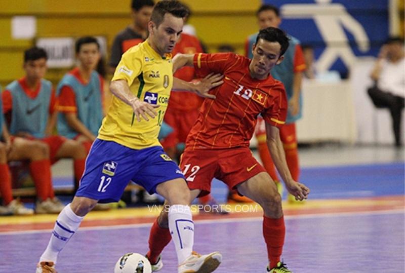 ĐT futsal Brazil từng thua sốc ở TPHCM