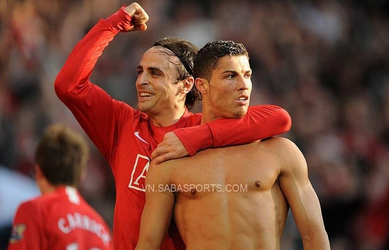 Berbatov từng là một đối tác của Ronaldo trong quá khứ