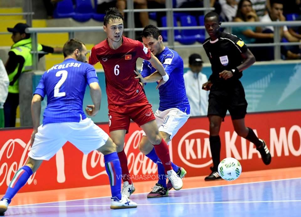 Long Vũ từng tham dự futsal World Cup 2016