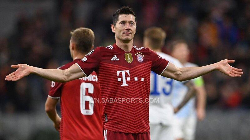 Lewandowski tiếp tục tỏa sáng với những bàn thắng