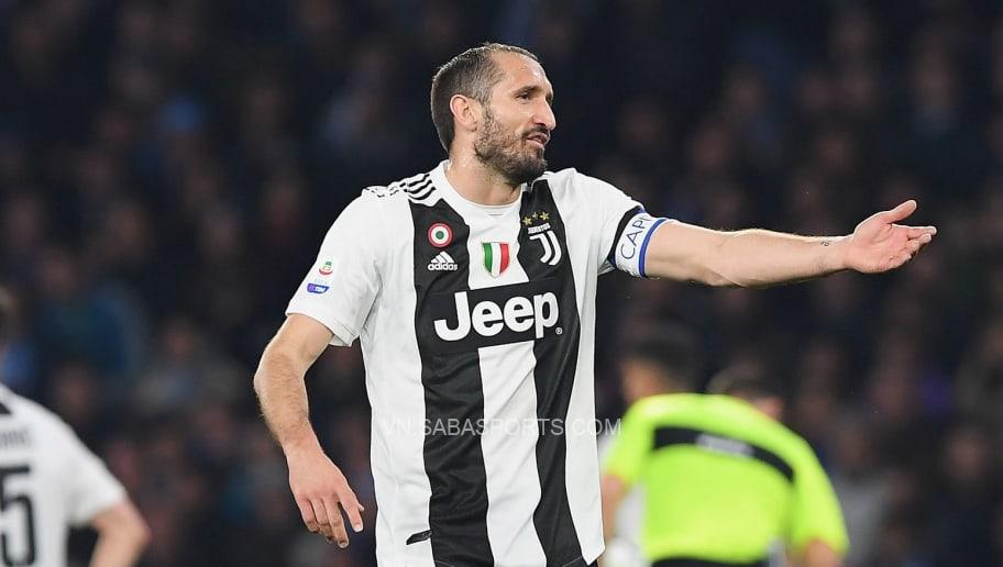 Chiellini từng góp mặt trong 2 trận chung kết C1