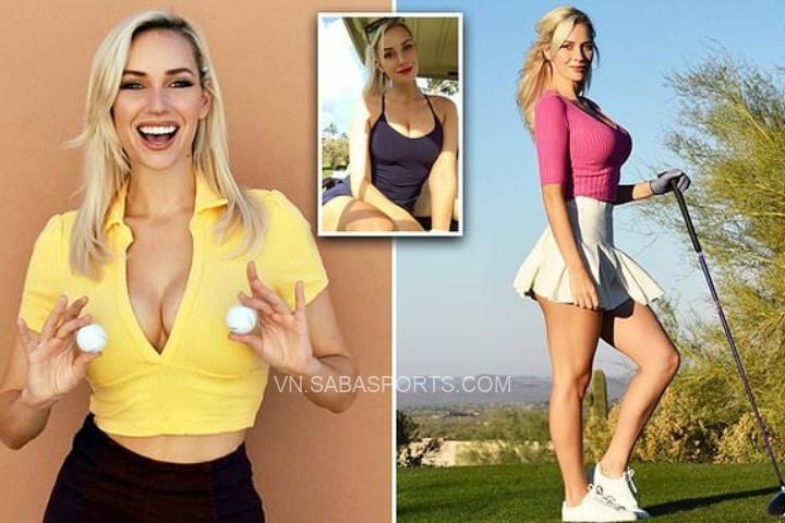 Quá gợi cảm, nữ thần golf kiếm nhiều tiền hơn Tiger Woods trên MXH