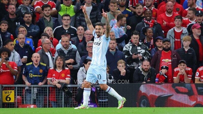 Lanzini đem về bàn thắng duy nhất tiễn Man United rời cuộc chơi 