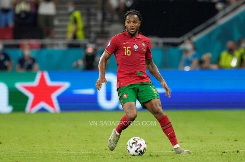 Renato Sanches trong màu áo ĐT Bồ Đào Nha 