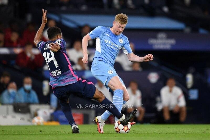 Man City vừa đón Kevin De Bruyne trở lại sau chấn thương