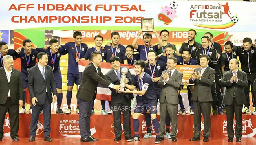 Thái Lan chính là đội đã vô địch AFF Futsal gần nhất