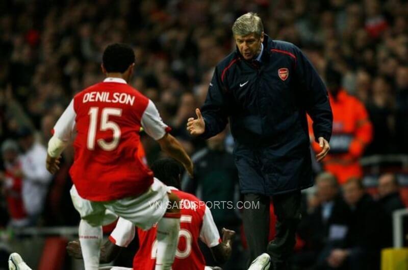 Denilson từng được HLV Wenger đánh giá cao