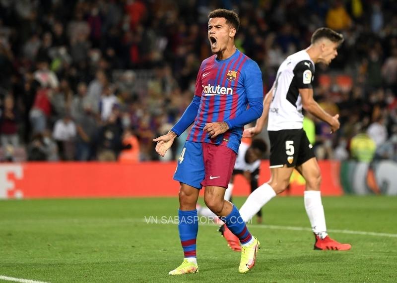 Coutinho đặt dấu chấm hết cho mọi nỗ lực có điểm bên phía Valencia