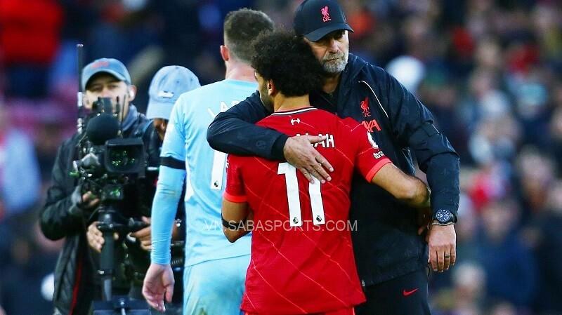 Klopp tự hào về Salah. (Ảnh: RTL)