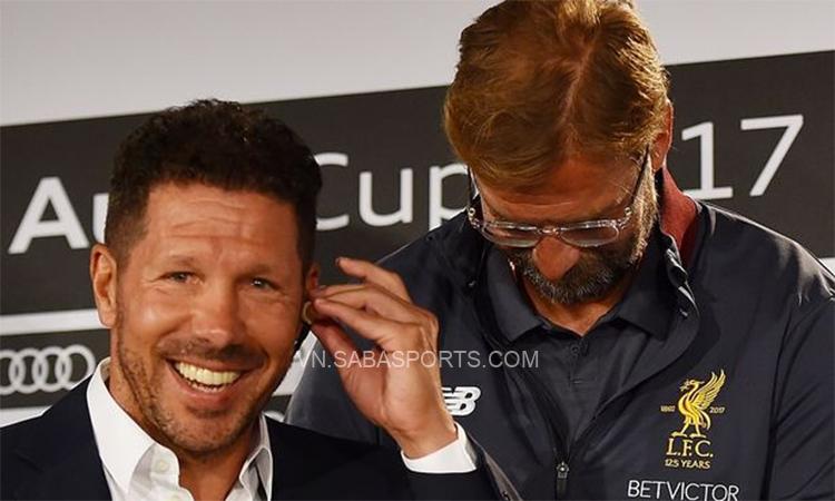 Klopp thừa nhận không thích triết lý của Simeone