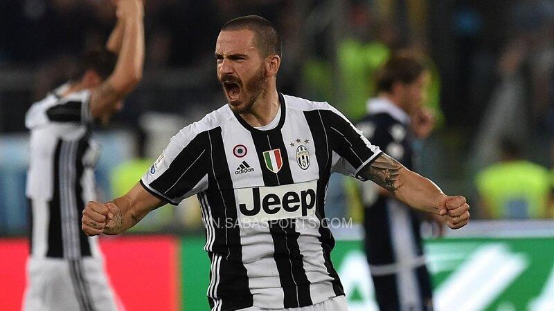 Bonucci - chiến binh của Juve. (Ảnh: Eurosport)