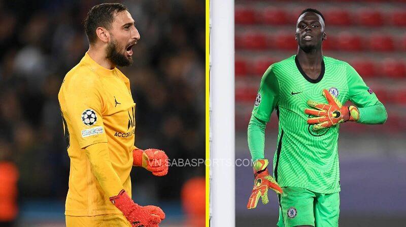 Cả Donnarumma và Mendy đều là những nhà vô địch châu Âu. (Ảnh: Twitter)