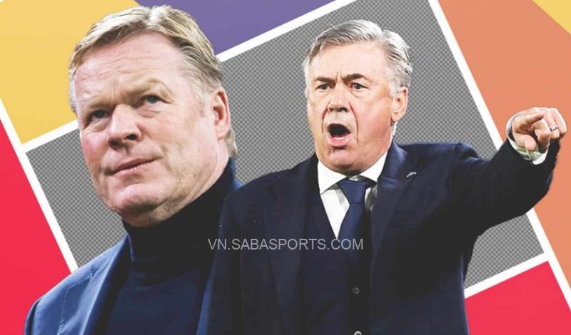 Ancelotti tự tin nhưng vẫn thận trọng trước cuộc đấu trí với Koeman