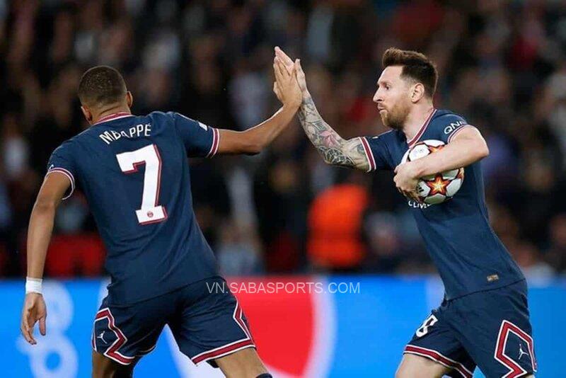 PSG bay cao với song sát Mbappe-Messi