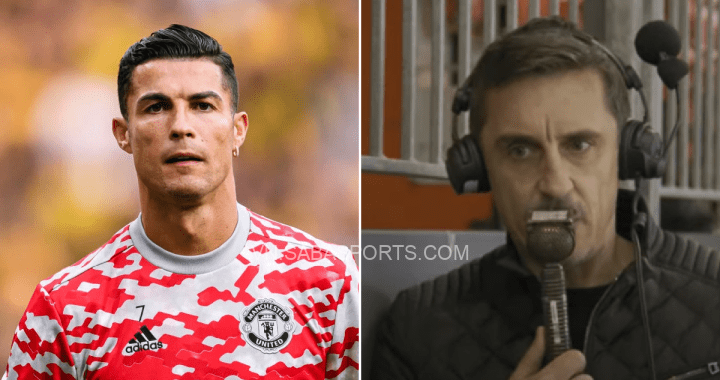 Neville không bằng lòng với cách cư xử của CR7