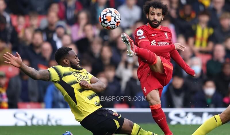 Salah sút tung lưới Watford cách đây ít ngày. (Ảnh: CNN)