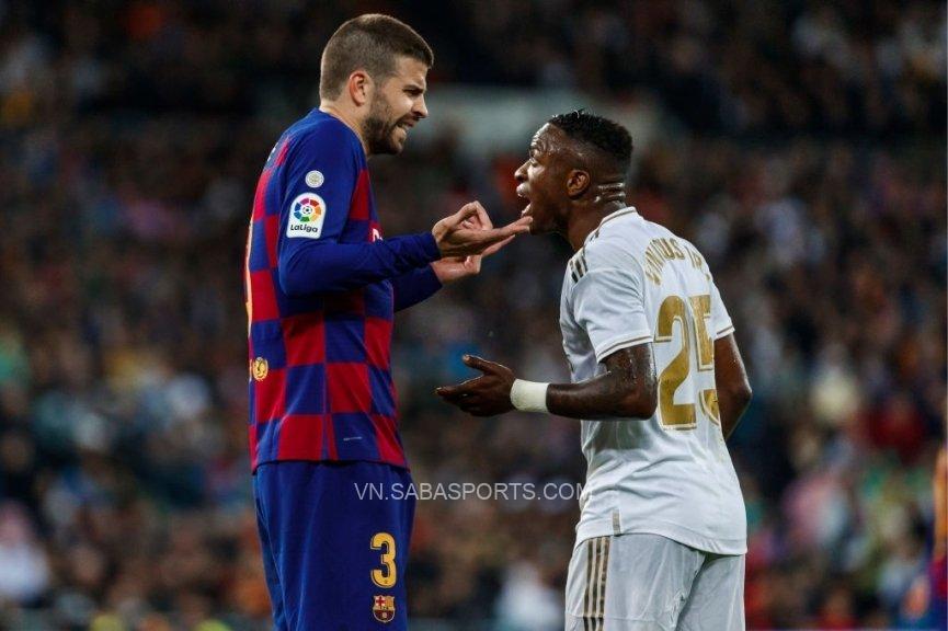 Pique chỉ trích Vinicius ham tiền