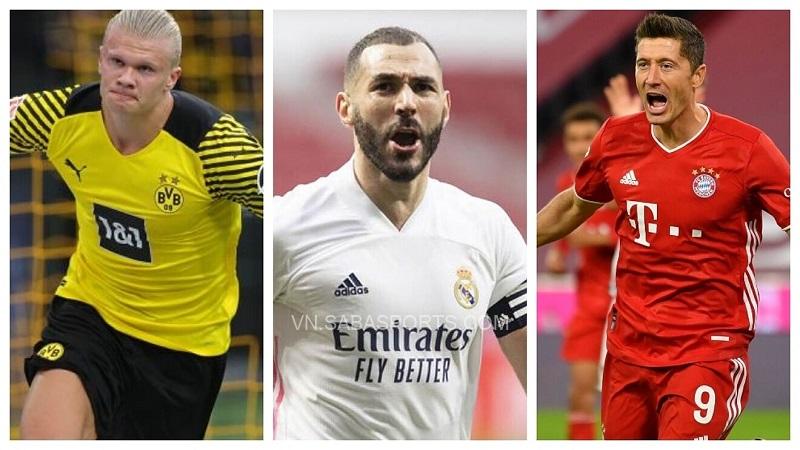 Benzema kém 3 chân sút khác tại châu Âu ở mùa này