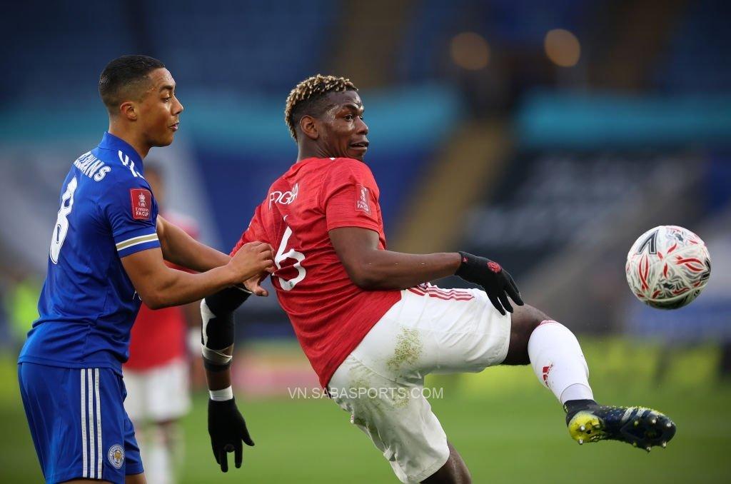 Pogba và Tielemans tạo ra được sự cân bằng cho hàng tiền vệ