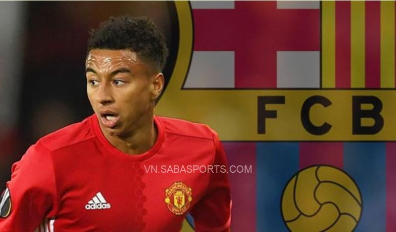 Barca đã để mắt đến Lingard