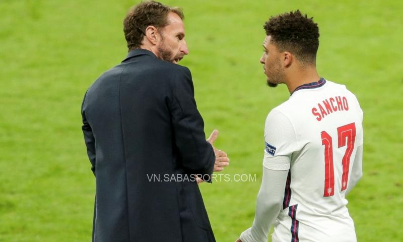 Southgate cũng không trọng dụng Sancho tại Euro 2020