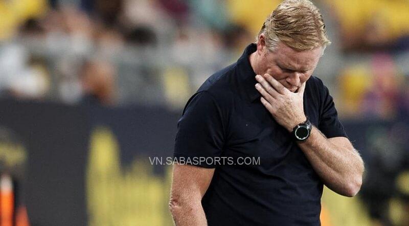 Barca của Koeman đang trải qua những tháng ngày ảm đạm nhất