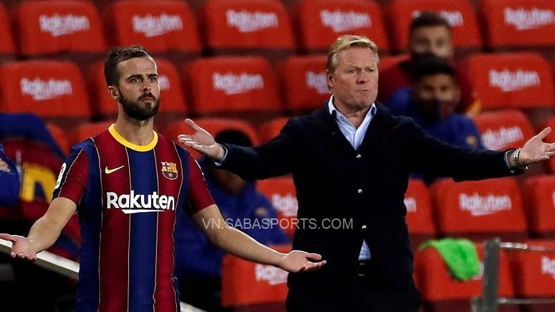 Pjanic từng tố Koeman còn không thèm nhìn anh thể hiện trên sân tập