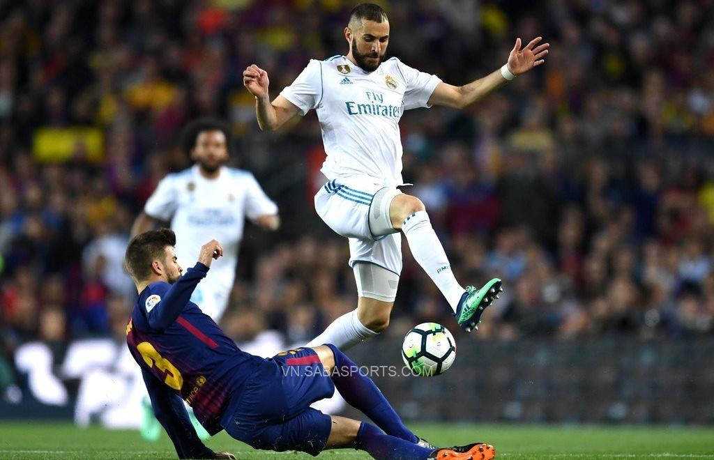 Pique không tiếc lời khen ngợi Benzema