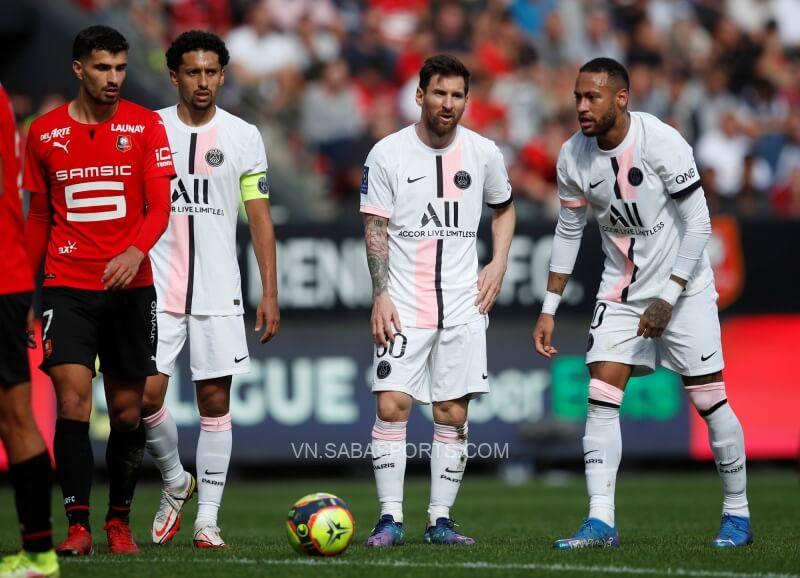 Các ngôi sao tấn công của PSG ‘mất tích’ trong trận gặp Rennes