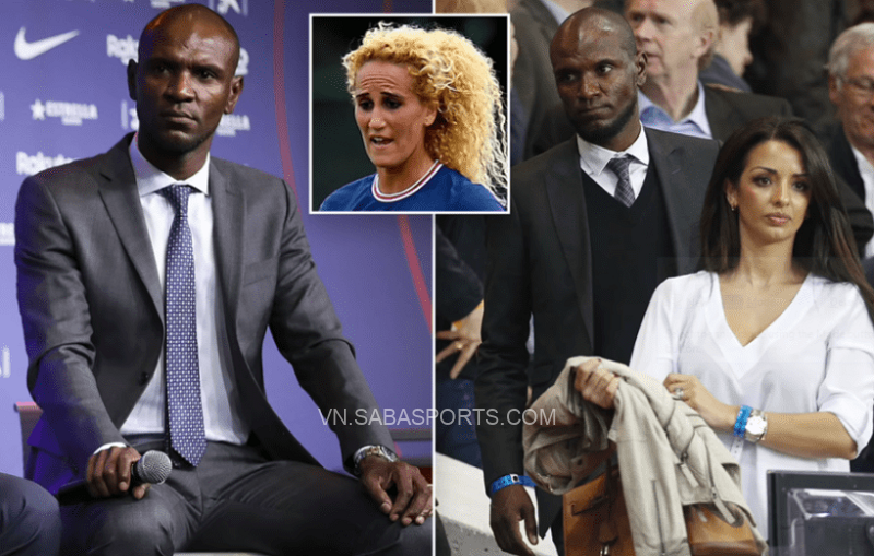 Abidal bị cho là đã vựng trộm với nữ cầu thủ PSG