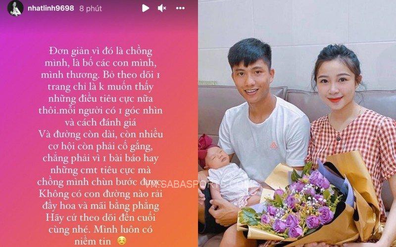 Nhật Linh động viên Phan Văn Đức