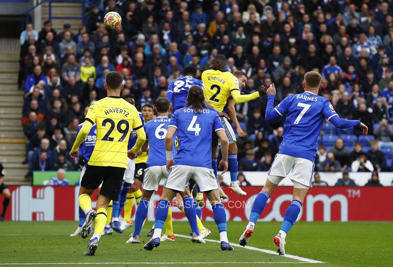 Đây đã là bàn thắng thứ 4 mà Rudiger ghi được vào lưới Leicester từ trước tới nay