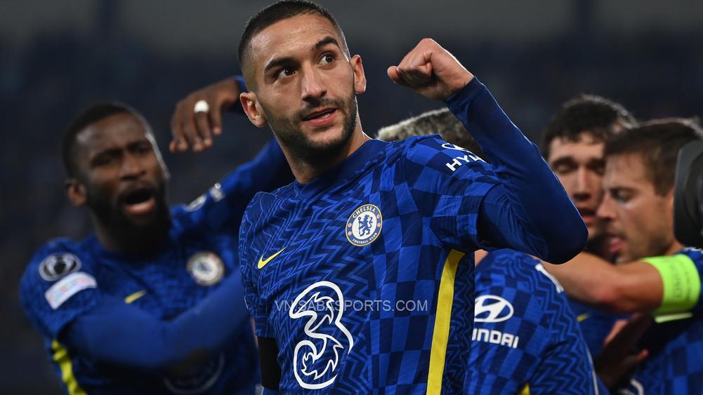 Ziyech ghi bàn quan trọng mang về 3 điểm cho Chelsea trước Malmo