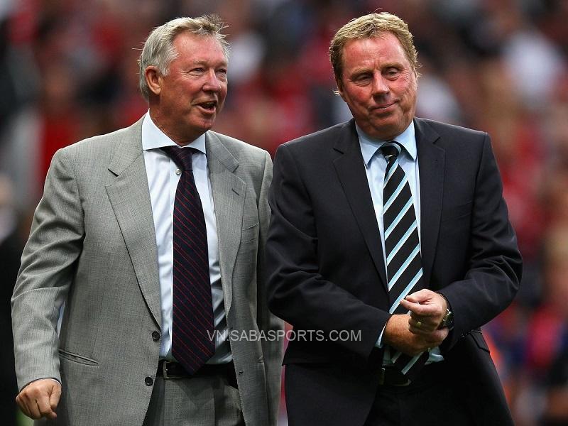 Harry Redknapp (trái) chỉ trích thậm tệ quyết định chọn Ralf Rangnick của giới chủ MU