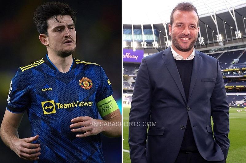 Van der Vaart xem Maguire không khá hơn hậu vệ nghiệp dư