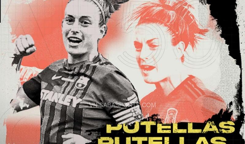 Alexia Putellas là người chiến thắng ở hạng mục dành cho nữ (Ảnh: Goal)