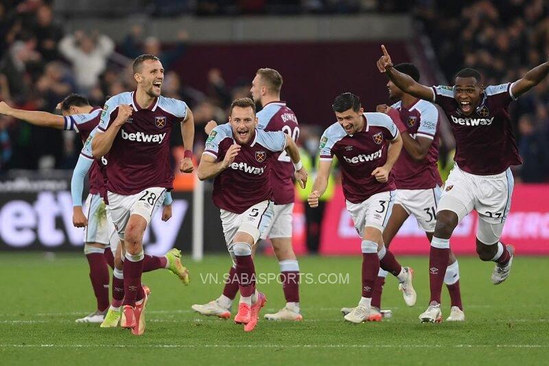 West Ham cũng từng hạ gục Man City tại Carabao Cup hồi cuối tháng 10.