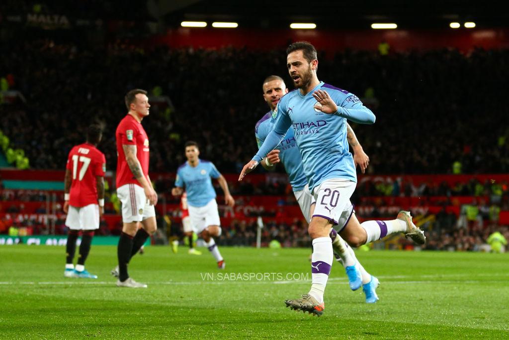 Man City đã luôn xếp trên MU trong những mùa gần đây ở EPL