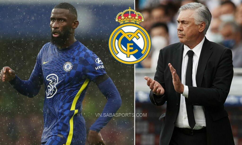 Rudiger có thể chuyển nhượng tự do đến Real vào Hè 2022