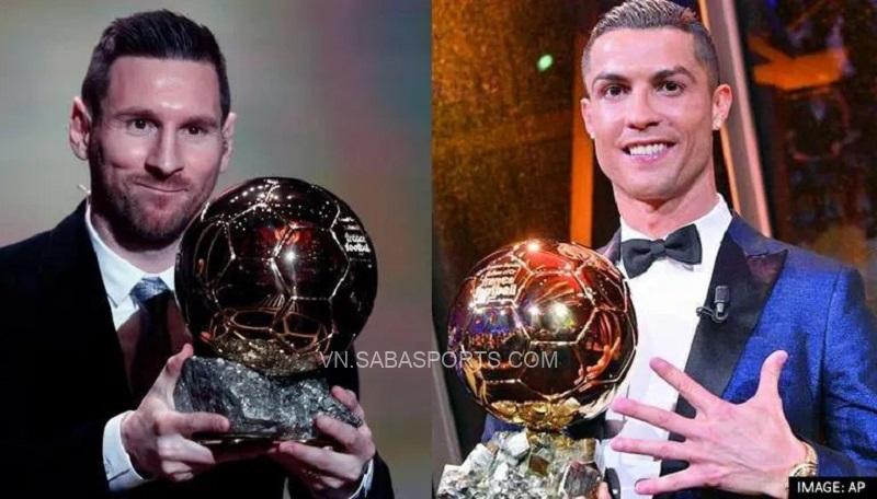 Ronaldo đang có nguy cơ bị Messi tiếp tục gia tăng tỷ số bóng vàng (Ảnh: AP)