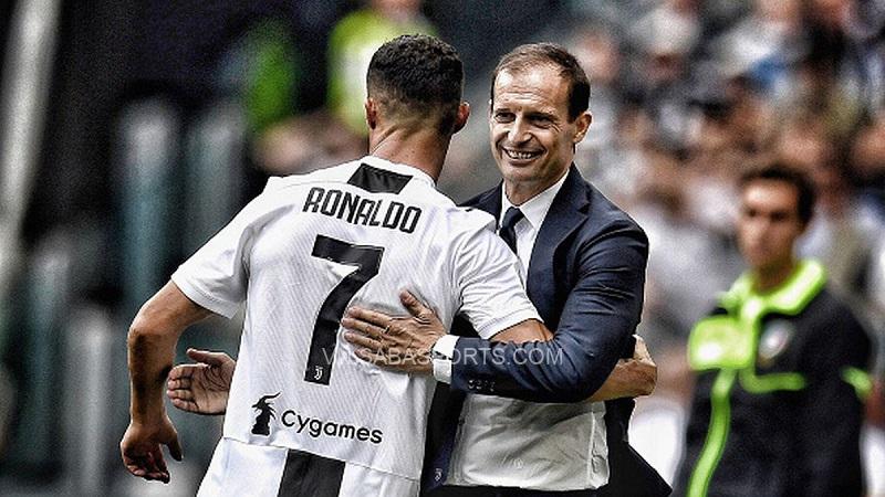 Ronaldo có thể đối đầu với Allegri ở vòng 1/8