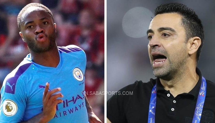 Sterling là mục tiêu chuyển nhượng hàng đầu của HLV Xavi